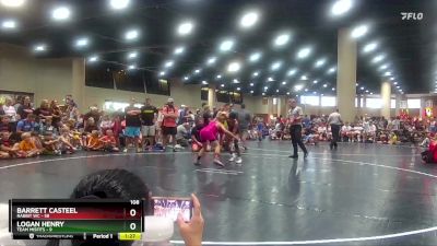 108 lbs Round 4 (6 Team) - Barrett Casteel, Rabbit WC vs Logan Henry, Team Misfits