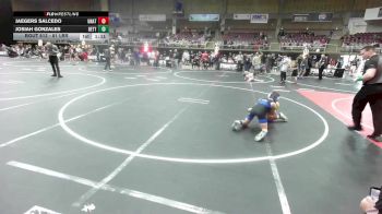 81 lbs Semifinal - Jaegers Salcedo, Unattached vs Josiah Gonzales, Betterman Elite
