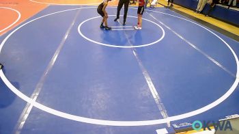 61 lbs Round Of 16 - Easton Vann, Barnsdall Youth Wrestling vs Karter Diggs, Pin-King All Stars