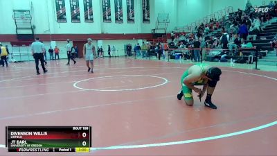 197 lbs Cons. Round 3 - Jt Earl, University Of Oregon vs Divenson Willis, Linfield