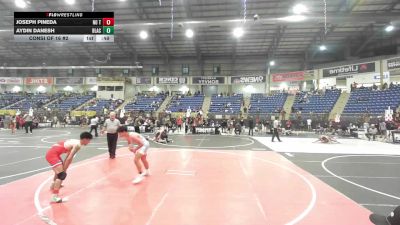 138 lbs Consi Of 16 #2 - Joseph Pineda, No Team vs Aydin Danesh, Black Fox Wrestling Academy
