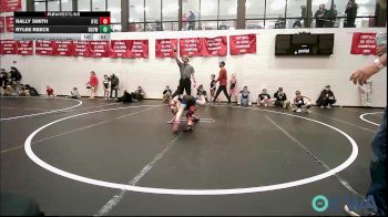 47-54 lbs Quarterfinal - Rally Smith, Hinton Takedown Club vs Rylee Reece, Bridge Creek Youth Wrestling