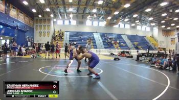 170 lbs Round 4 (8 Team) - Jeremias Amador, Eagle Empire vs Cristhian Hernandez, Oakleaf Wrestling Club