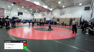 101 lbs Consi Of 16 #2 - River Timbreza, St Joseph By The Sea HS vs Chris Bala, St Peters