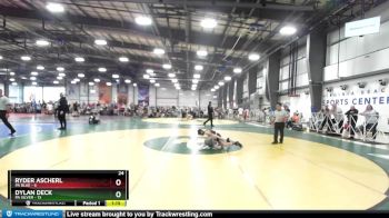 68 lbs Rd# 4- 2:00pm Friday Final Pool - Dylan Deck, PA Silver vs Ryder Ascherl, PA Blue