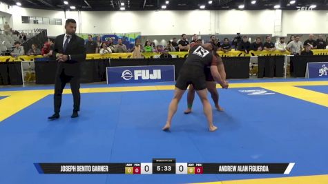 Andrew Alan Figueroa vs Joseph Benito Garner 2025 World IBJJF Jiu-Jitsu No-Gi Championship