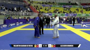 Wellington Cassiano De Freitas vs Alex Bento Domingos 2025 Brasileiro Jiu-Jitsu IBJJF