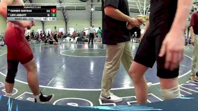 174 lbs Cons. Round 4 - Levi Abbott, West Liberty vs Tanner Giatras, Southern Virginia