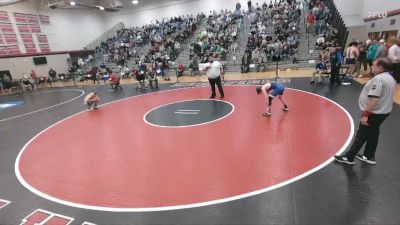 121 lbs Cons. Semi - Reese Stauffer, Elizabethtown Area Hs vs Gabe Dickun, Central Dauphin Hs