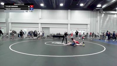 126 lbs 3rd Place Match - Tyler Herring, GA vs Isaac Zimmerman, IL