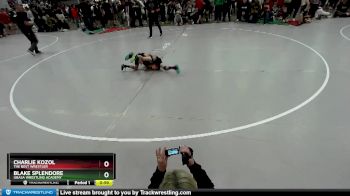 56 lbs Champ. Round 1 - Charlie Kozol, The Best Wrestler vs Blake Splendore, Ubasa Wrestling Academy