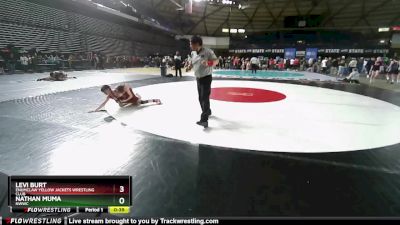 100 lbs Champ. Round 1 - Nathan Muma, NWWC vs Levi Burt, Enumclaw Yellow Jackets Wrestling Club