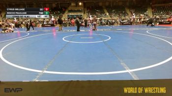 95 lbs Consi Of 16 #2 - Cyrus Millage, Sebolt Wrestling Academy vs Rocco Palillian, Pomona Elite