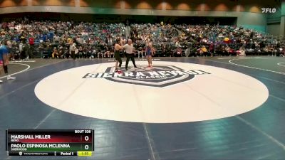 150 lbs Champ. Round 1 - Paolo Espinosa McLennan, Sherwood vs Marshall Miller, Reno