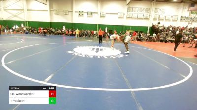 170 lbs Round Of 32 - Braidon Woodward, Palmyra Macedon vs Ismael Youla, Bathgate