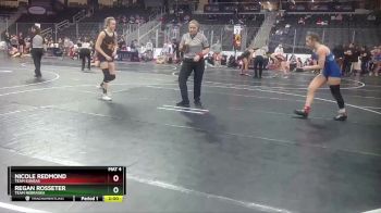 127 lbs Semifinal - Regan Rosseter, Team Nebraska vs Nicole Redmond, Team Kansas