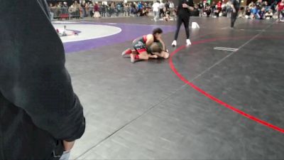 116-125 lbs Round 2 - Yuriana Rodriguez, Victory Wrestling-Central WA vs Destiny Watkins, Gig Harbor Grizzlies Wrestling Club