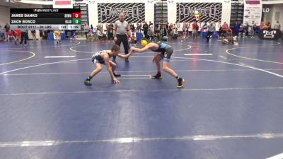 94 lbs Round Of 16 - James Danko, SHWA vs Zach Bosco, Gladiator W.C.