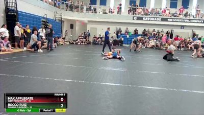 110 lbs Round 5 (6 Team) - Rocco Ruiz, Florida Punishers vs Max Applegate, West Forsyth WC