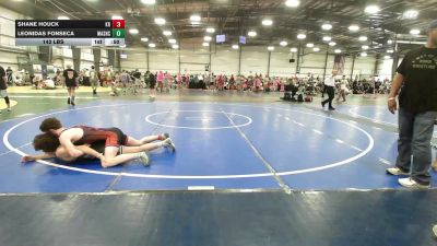 142 lbs Rr Rnd 3 - Shane Houck, Kraken - MS vs Leonidas Fonseca, Mat Assassins Red - MS