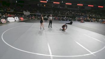 G 132 lbs Champ. Round 1 - Ellena Bell, Fontainebleau Girls vs Chloe Green, Broadmoor Girls