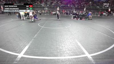 105 lbs Consi Of 16 #2 - Jack Thompson, Centurion vs James Nalewajko, Old Bridge