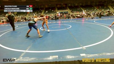 101 lbs Consi Of 8 #2 - Braxton Plunk, Coweta Tiger Wrestling vs Lincoln Whitcome, Immortal Athletics WC