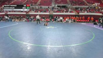 105 lbs Round 3 - 2nd Wrestleback And Semi-finals(16 Team) - Alexis Avalos, Comal Smithson Valley vs Felicity Tarango, Lubbock