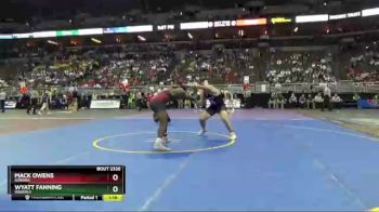 Semifinal - Mack Owens, Aurora vs Wyatt Fanning, Waverly