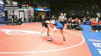 138 Class 2 lbs Cons. Round 1 - Maddox Hilfrink, Westminster Christian Academy vs Maximilian Kruppe, Ste. Genevieve