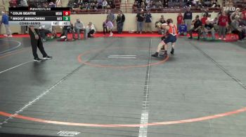 115_B lbs Consolation - Colin Beattie, McGuffey vs Brody Bienkowski, Naticoke