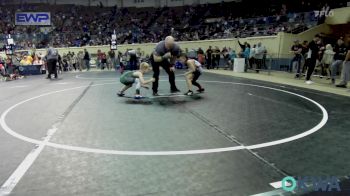 66 lbs Quarterfinal - Owen Boggs, Cleveland Take Down Club vs Isaac Glover, Brushy Wrestling Club
