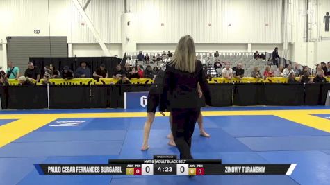 Zinoviy Turanskiy vs Paulo Cesar Fernandes Burgarel 2025 World IBJJF Jiu-Jitsu No-Gi Championship