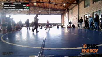 120 lbs Rr Rnd 5 - Carter Randall, Keystone Kids Wrestling Club vs Kross Iwersen, Standfast