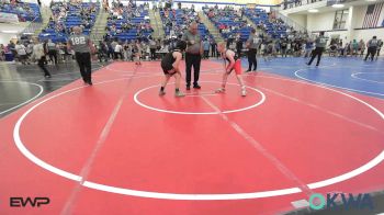 110 lbs Semifinal - Dylan Roberts, Claremore Wrestling Club vs Olan Garrison, Coweta Tiger Wrestling