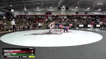 184 lbs Cons. Round 2 - Noah O`Dougherty, Colorado Mesa vs Jeffery Tubbs, Montevallo