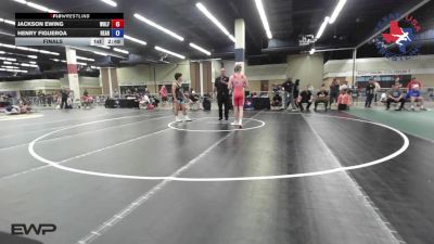 138 lbs Final - Jackson Ewing, Wolf Pack Wrestling TX vs Henry Figueroa, Heart And Pride Wrestling Club