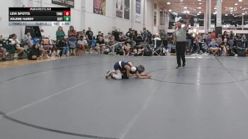 57 lbs Rr Rnd 1 - Levi Spotts, Team Nauman Wrestling Club - K6 vs Jolene Hardy, Dueling Bandits - K6