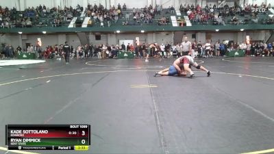 285 lbs Champ. Round 1 - Kade Sottolano, Edinboro vs Ryan Dimmick, Kent State