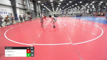 195 lbs Rr Rnd 3 - Jon Barrick, Illinois Cornstars Silver vs Zach Kelly, Grizzly Wrestling Club