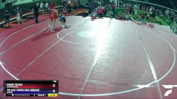 130 lbs Semifinal - Mary Rush, Washington vs Te`ata Mata`afa Grove, Hawaii