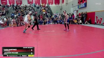 113 lbs Champ. Round 2 - Cash Martinez, Cedaredge vs Jackson McCabe, Nucla