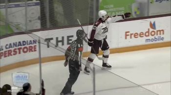 Colin Fitzgerald Sneaks Back Door, Snaps Puck Home For Peterborough Petes