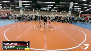 79-81 lbs Round 3 - Maxwell Johnson, All American Wrestling Club vs Caitlyn Mochel, Duran Wrestling Club