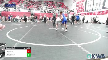 67 lbs Quarterfinal - Louden Delk, Tuttle Wrestling vs Tatum Ross, Team Guthrie Wrestling