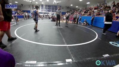 80 lbs Rr Rnd 2 - Temperance Vandver, Lone Grove Takedown Club vs Beau Sites, Chandler Takedown Club