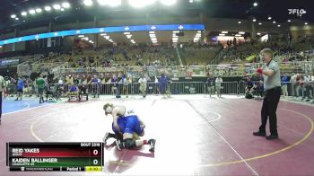 126 2A Cons. Round 3 - Reid Yakes, Jesuit vs Kaiden Ballinger, Charlotte Hs