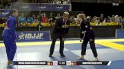 Emmalyne Louise Hutto vs Lorena Gabriele Neves De Araujo 2026 Pan Kids Jiu-Jitsu IBJJF Championship