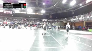 120 lbs Cons. Round 6 - Evan Provost, Crook County vs Ayden Tokita, Skyline