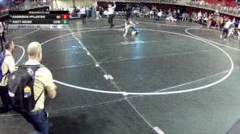 85 lbs Champ. Round 1 - Jhett Meier, Elm Creek Youth Wrestling Club vs Harrison Pflaster, Impact Wrestling Club